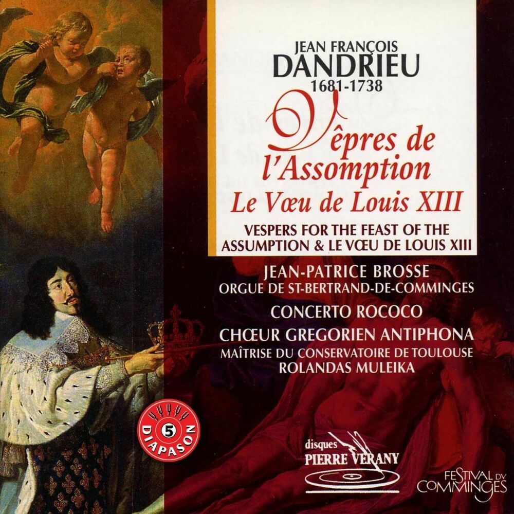Picture of Dandrieu : Vêpres de l'Assomption - Le Voeu de Louis XIII