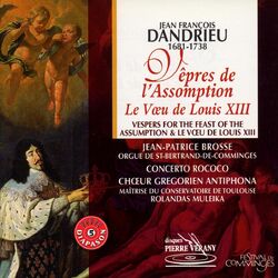 Cover of Dandrieu : Vêpres de l'Assomption - Le Voeu de Louis XIII
