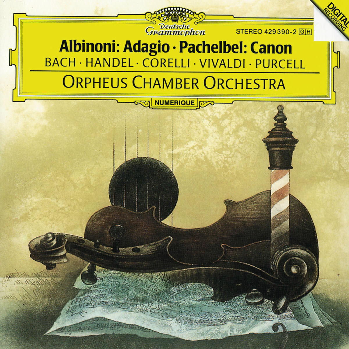 Album cover of Orpheus Chamber Orchestra - Baroque Highlights