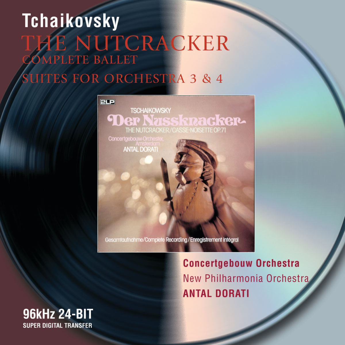 Album cover of Tchaikovsky: The Nutcracker; Suites Nos.3 & 4