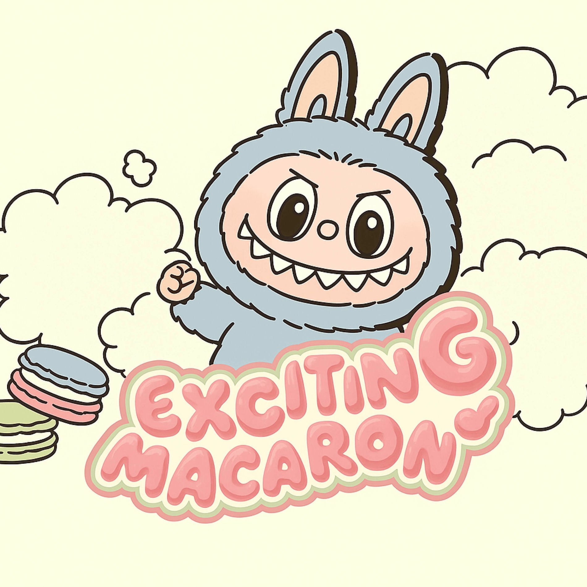 Album cover of Labubu Exciting Macaron Song
