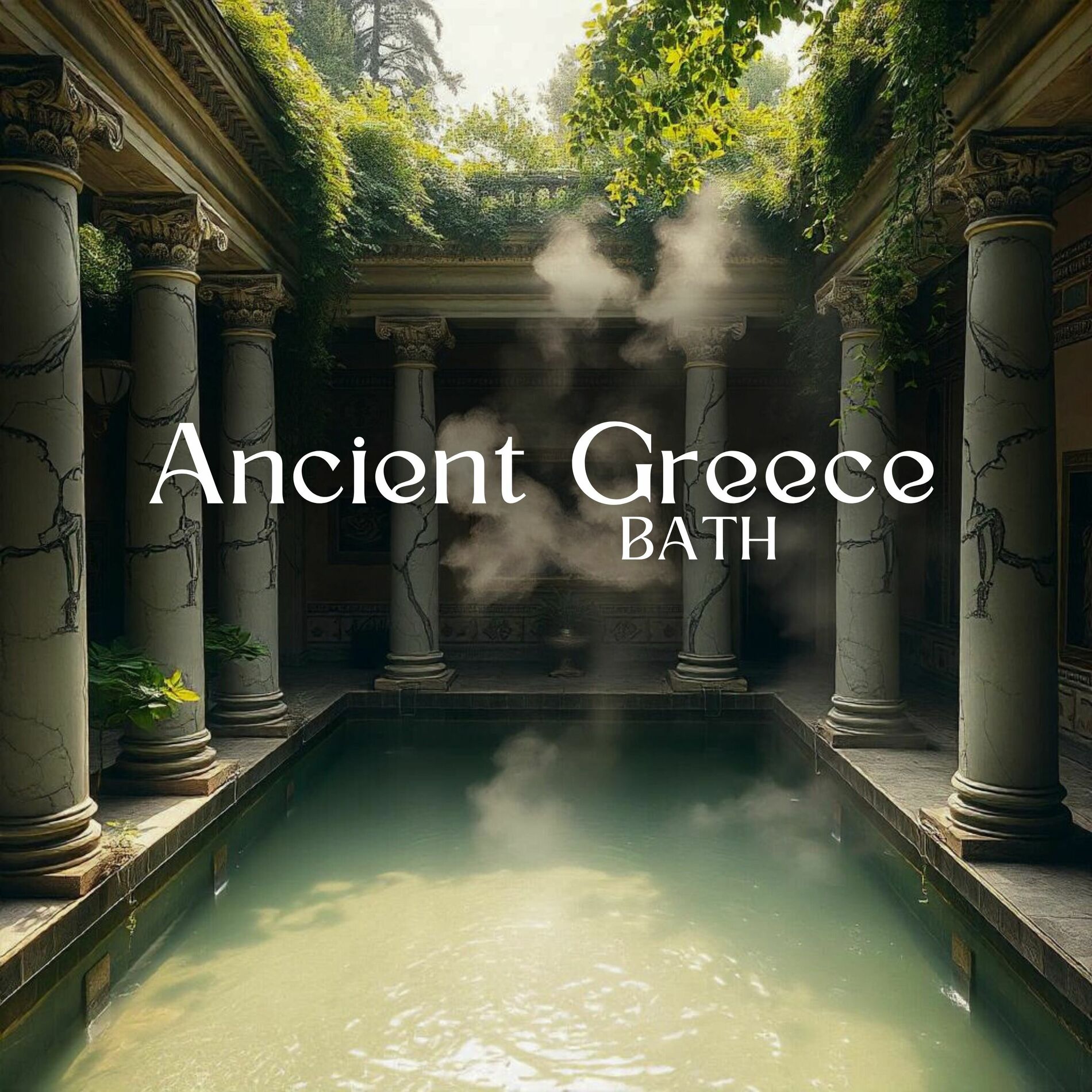 Album cover of Ancient Greece Bath: Beautiful Immersive Relaxation Music