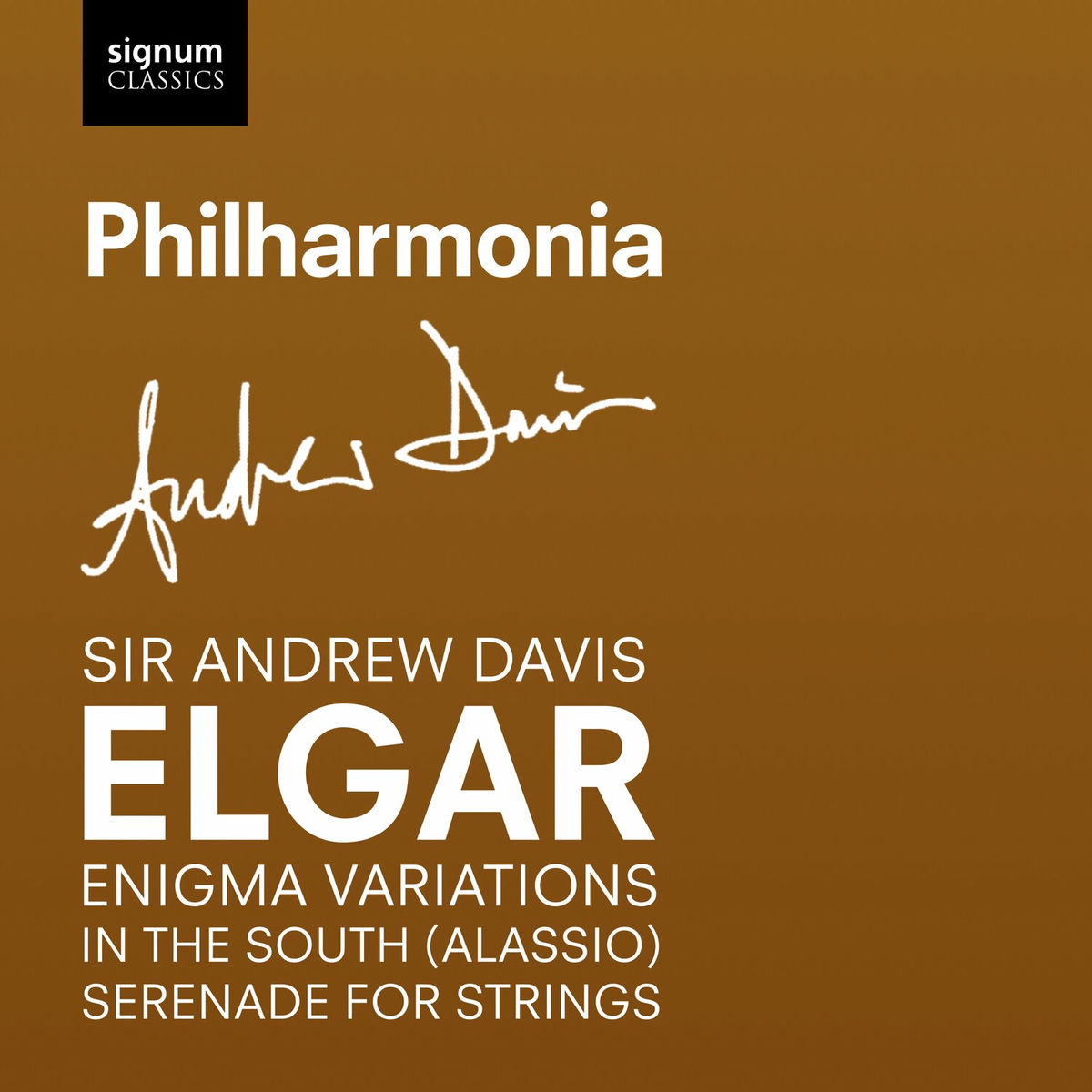 Album cover of Enigma Variations, In the South, Serenade For Strings
