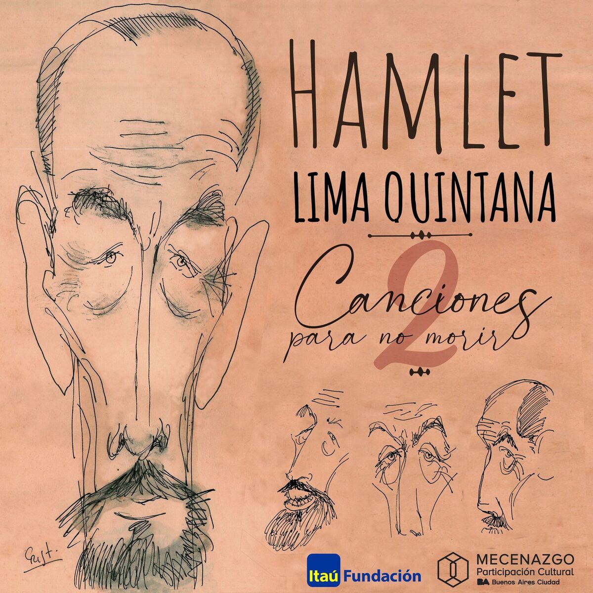Album cover of Centenario Hamlet Lima Quintana, Vol 2: Canciones para no morir