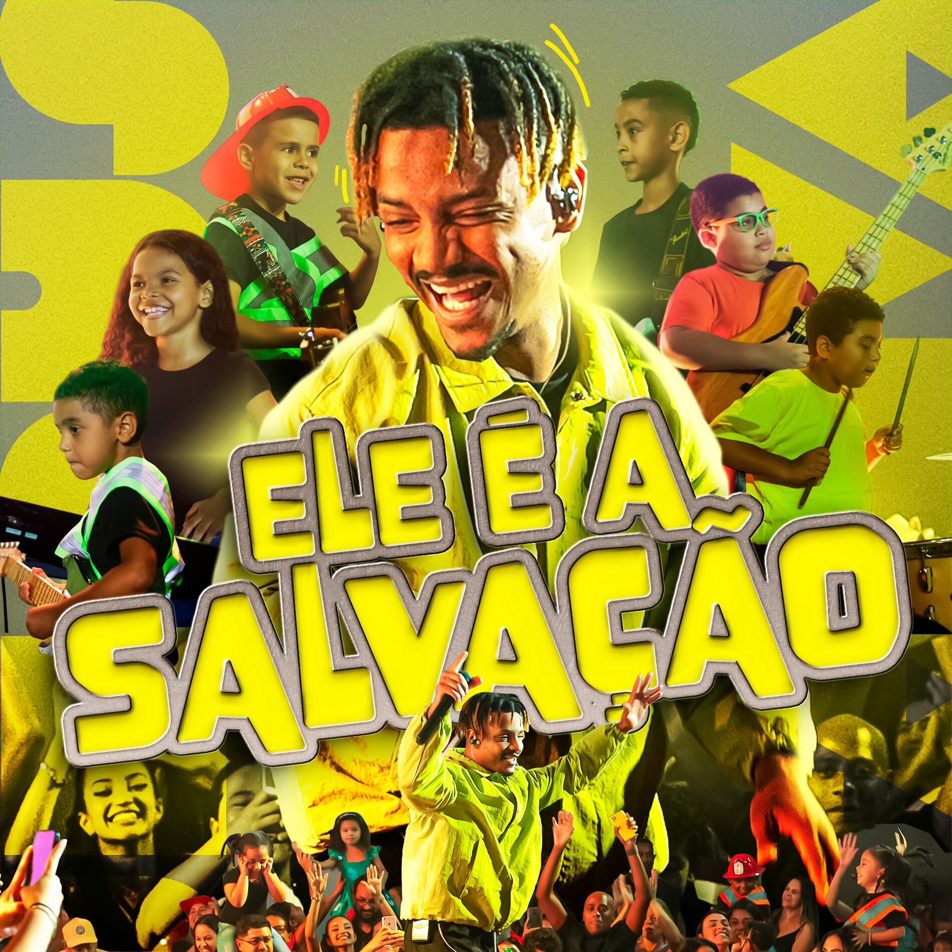 Album cover of Ele É a Salvação (Ao Vivo)
