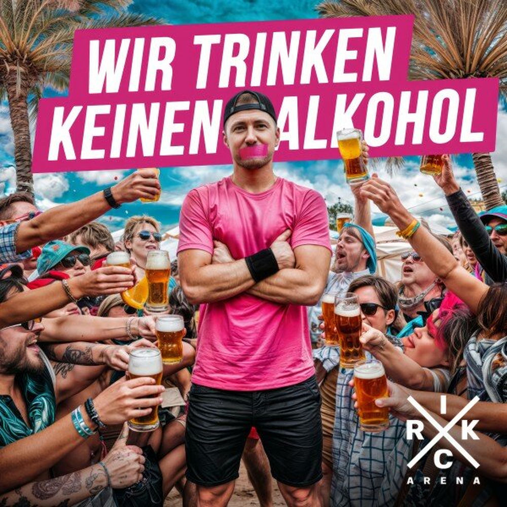 Wir trinken keinen Alkohol