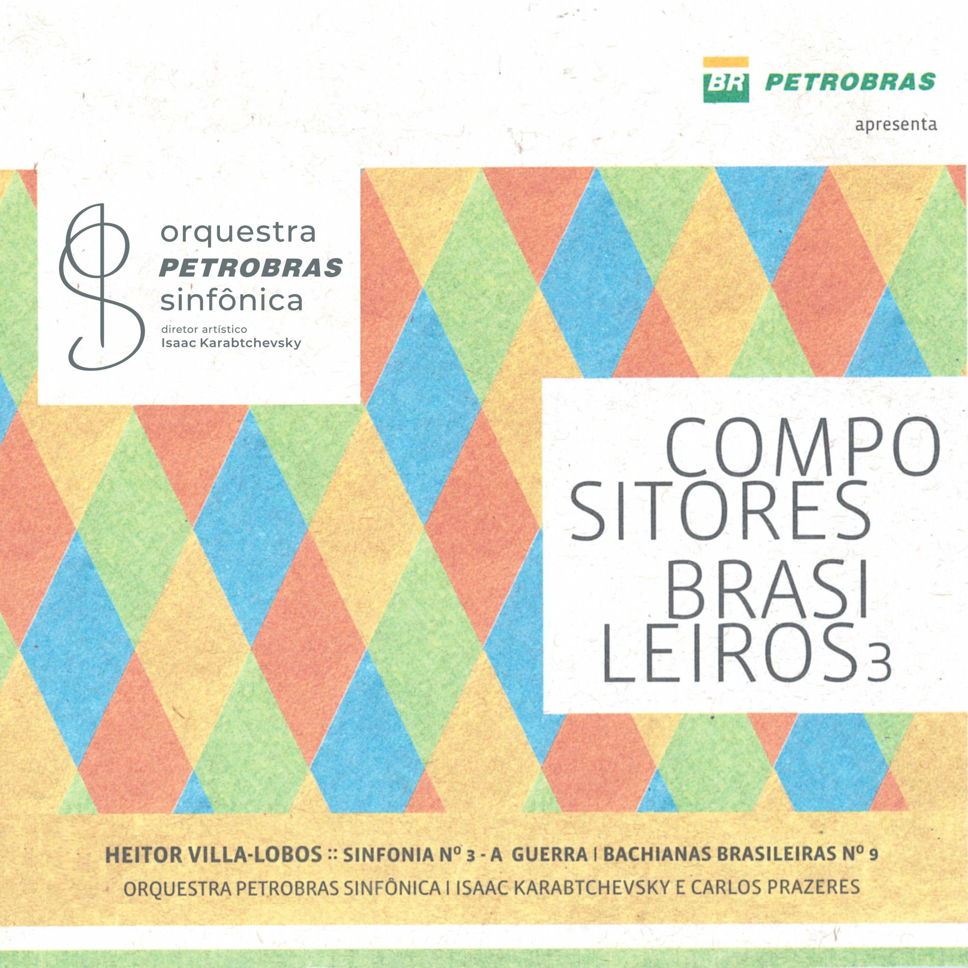 Album cover of Compositores Brasileiros 3