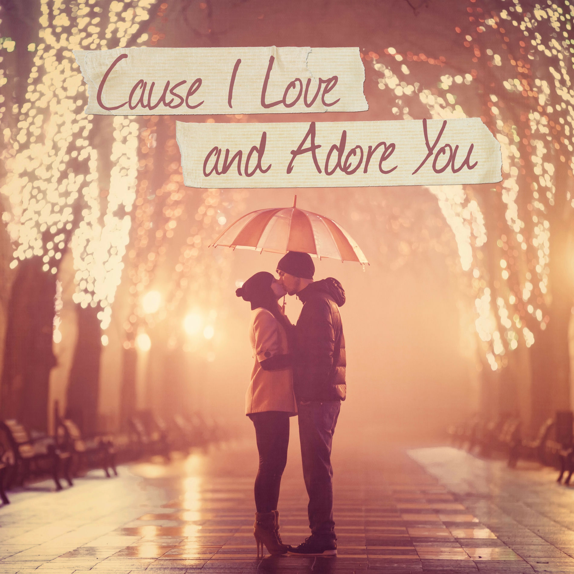 Album cover of 'Cause I Love and Adore You