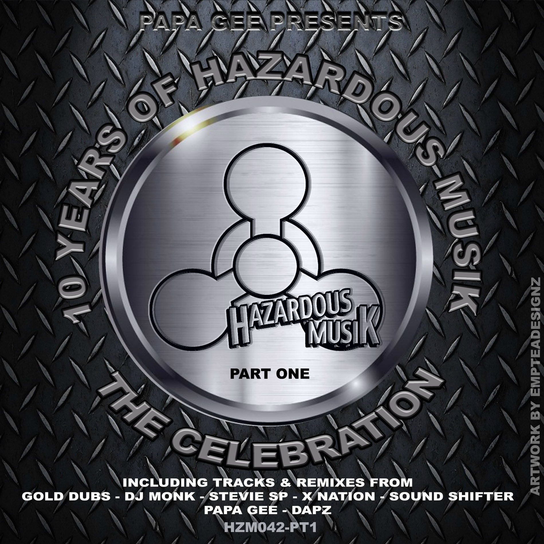 Album cover of 10 Years Of Hazardous Musik - The Celebration Pt.1