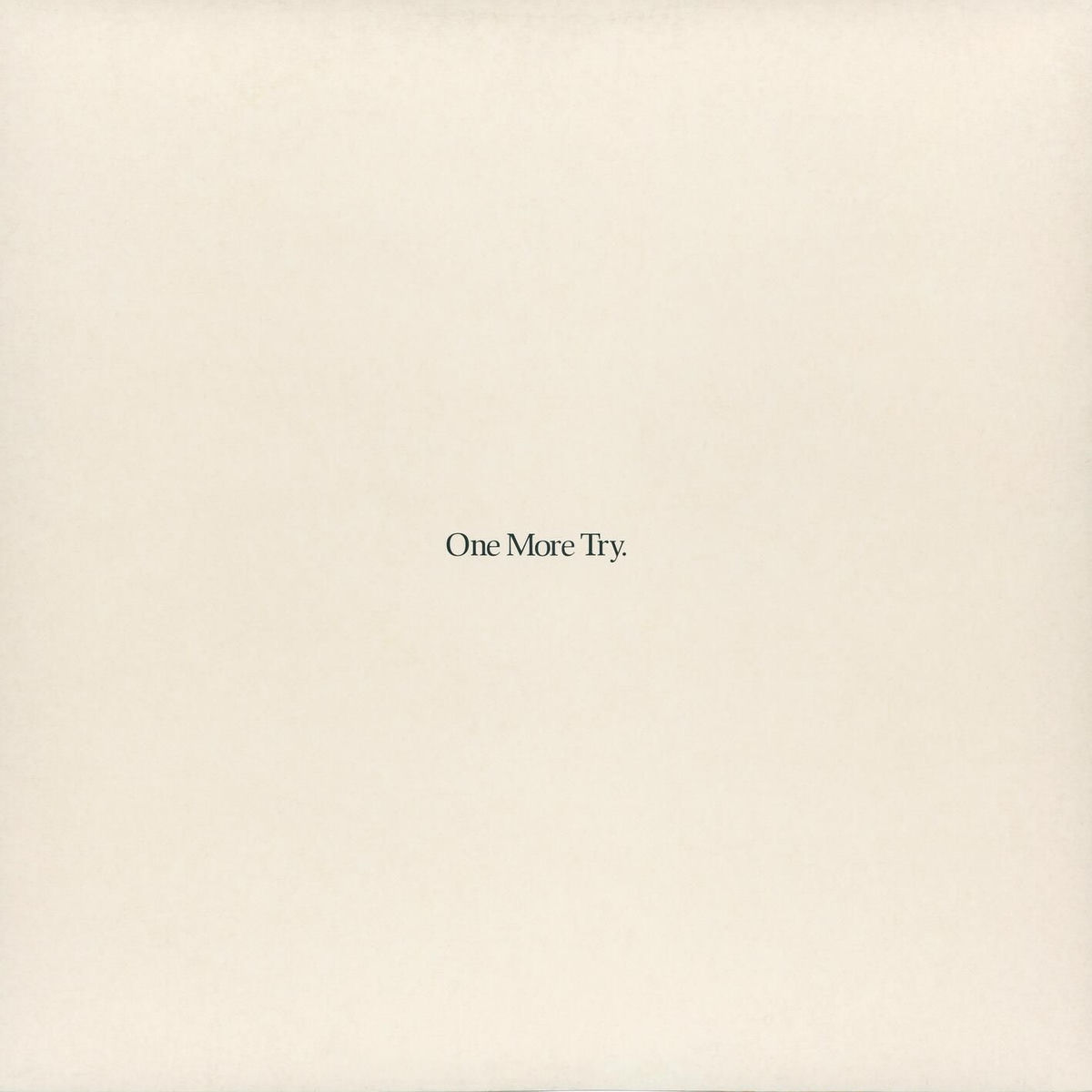 Album cover of One More Try