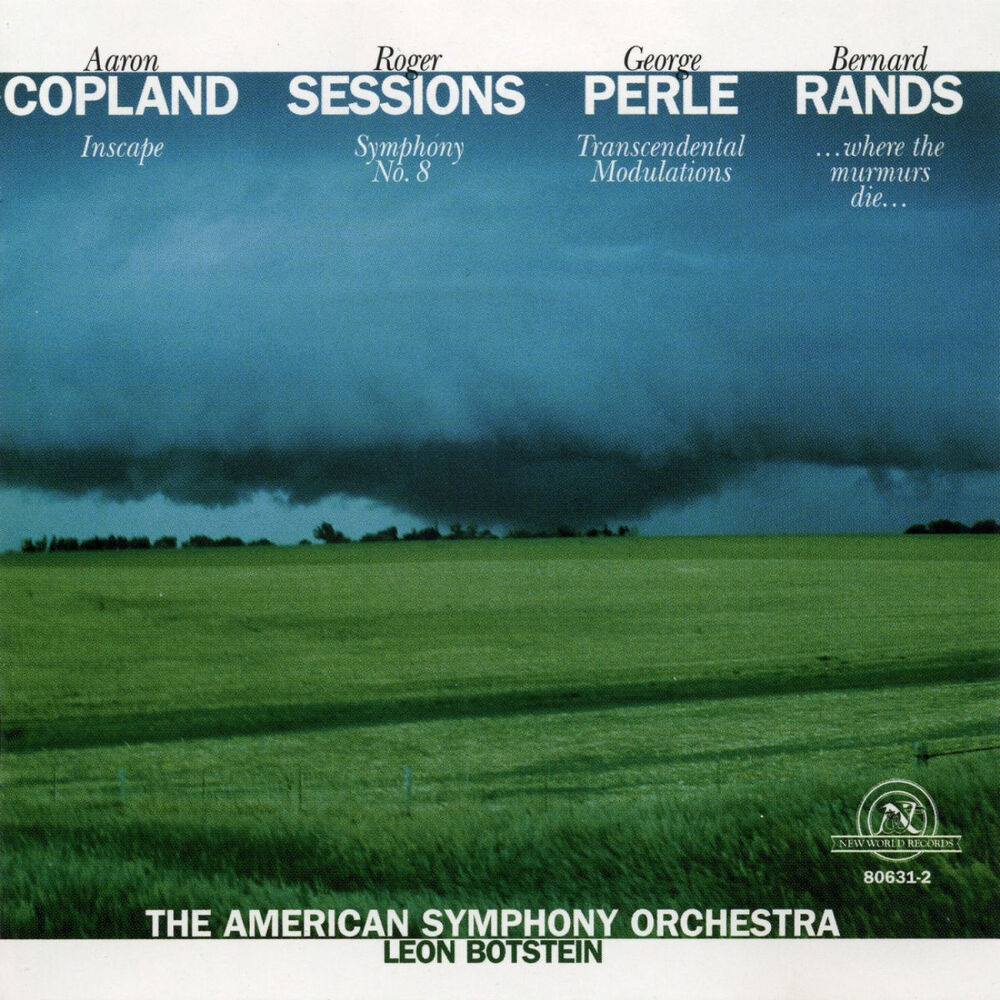 Picture of The American Symphony Orchestra: Works by Aaron Copland, Roger Sessions, George Perle, and Bernard Rands
