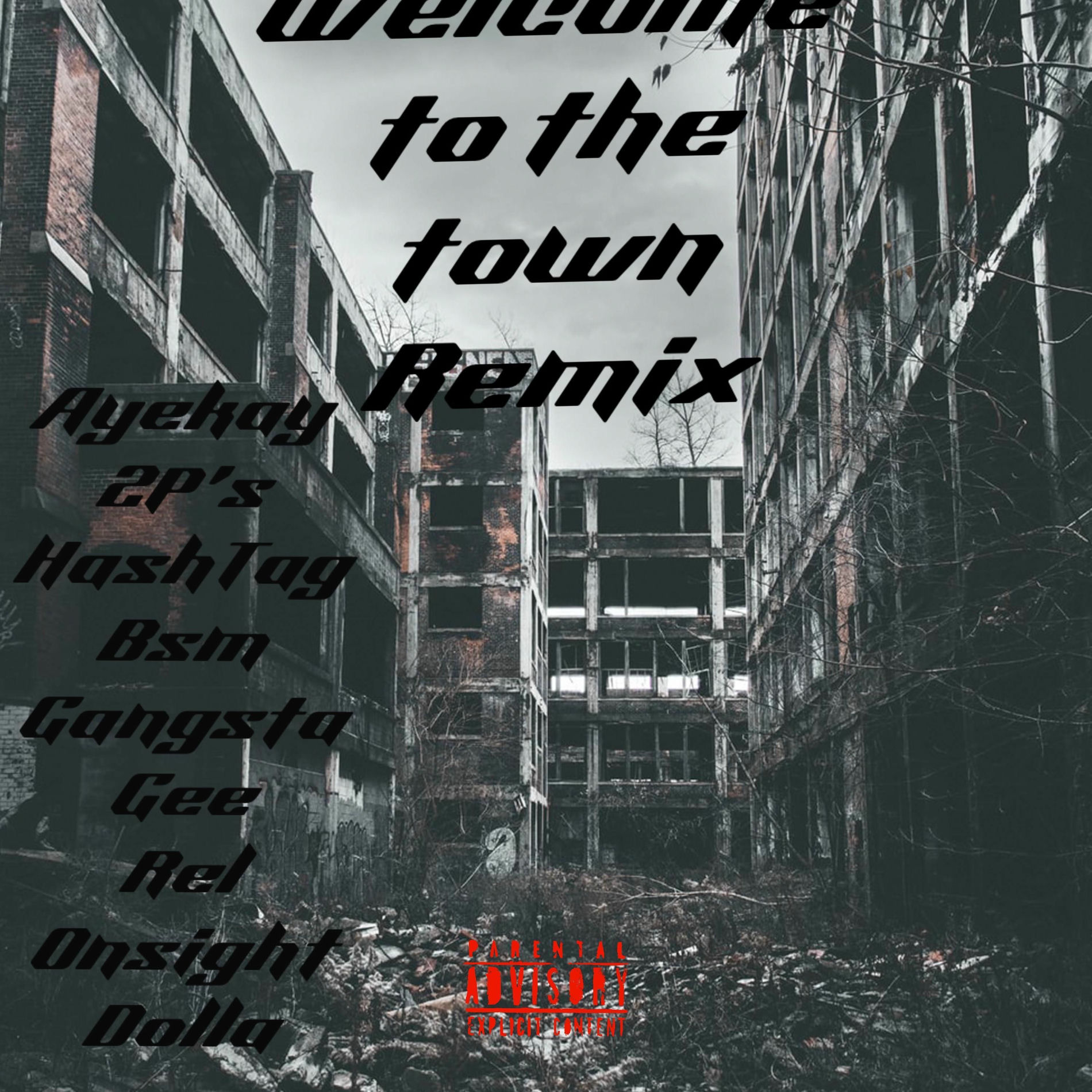 Album cover of Welkome to the town remix (feat. 2P’s, Rel Onsight , Dolla, Ganxsta & #BSM DEZY)