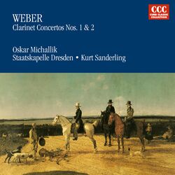 Cover of Weber: Clarinet Concertos Nos. 1 & 2