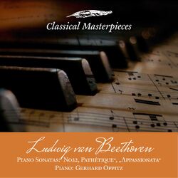 Cover of Ludwig van Beethoven Piano Sonatas No32, Pathétique", "Appassionata" (Classical Masterpieces)
