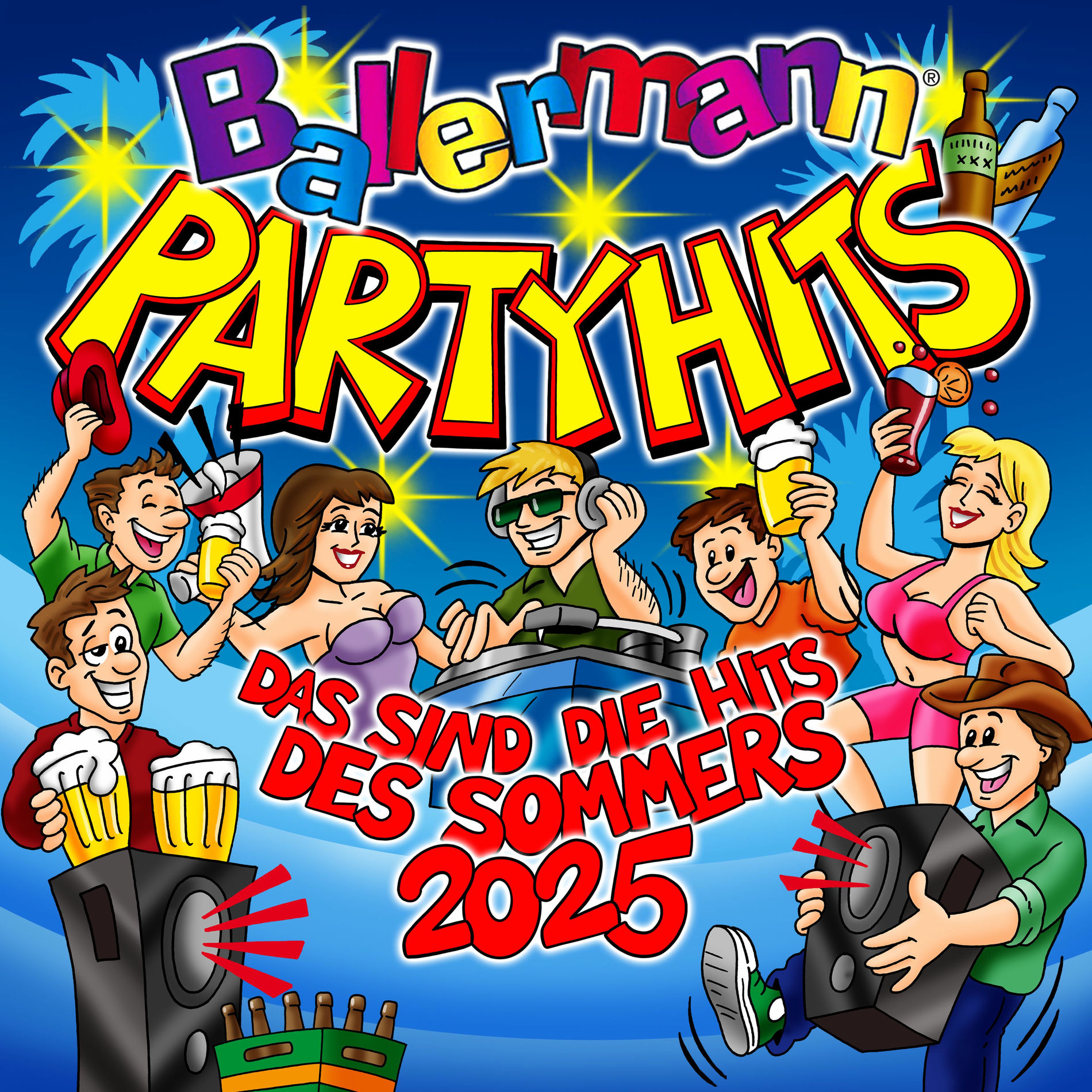 Album cover of Ballermann Party Hits: Das sind die Hits des Sommers 2025