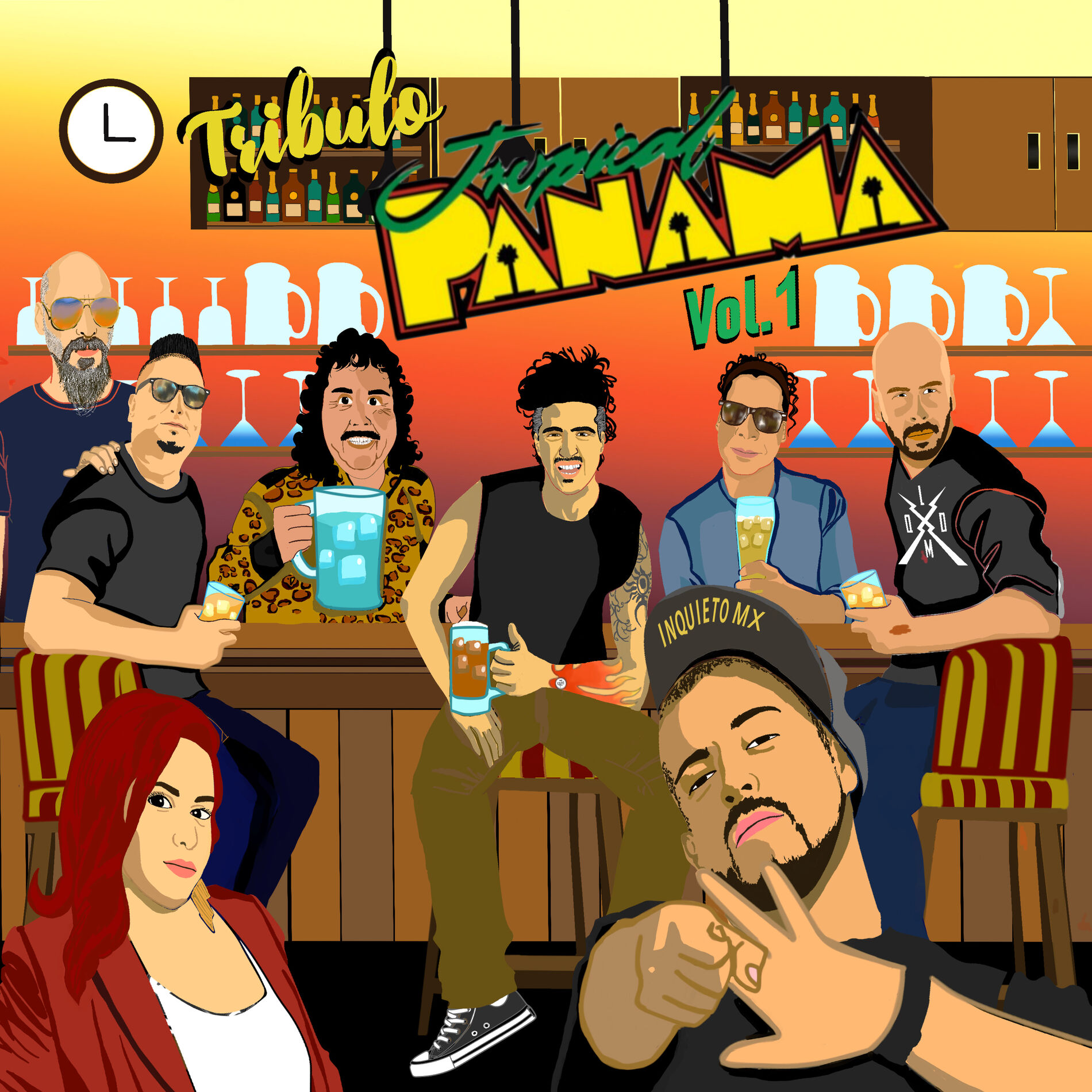 Album cover of Tributo al Tropical Panama, Vol 1.