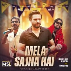 Cover of Mela Sajna Hai (feat. Shahid Afridi )