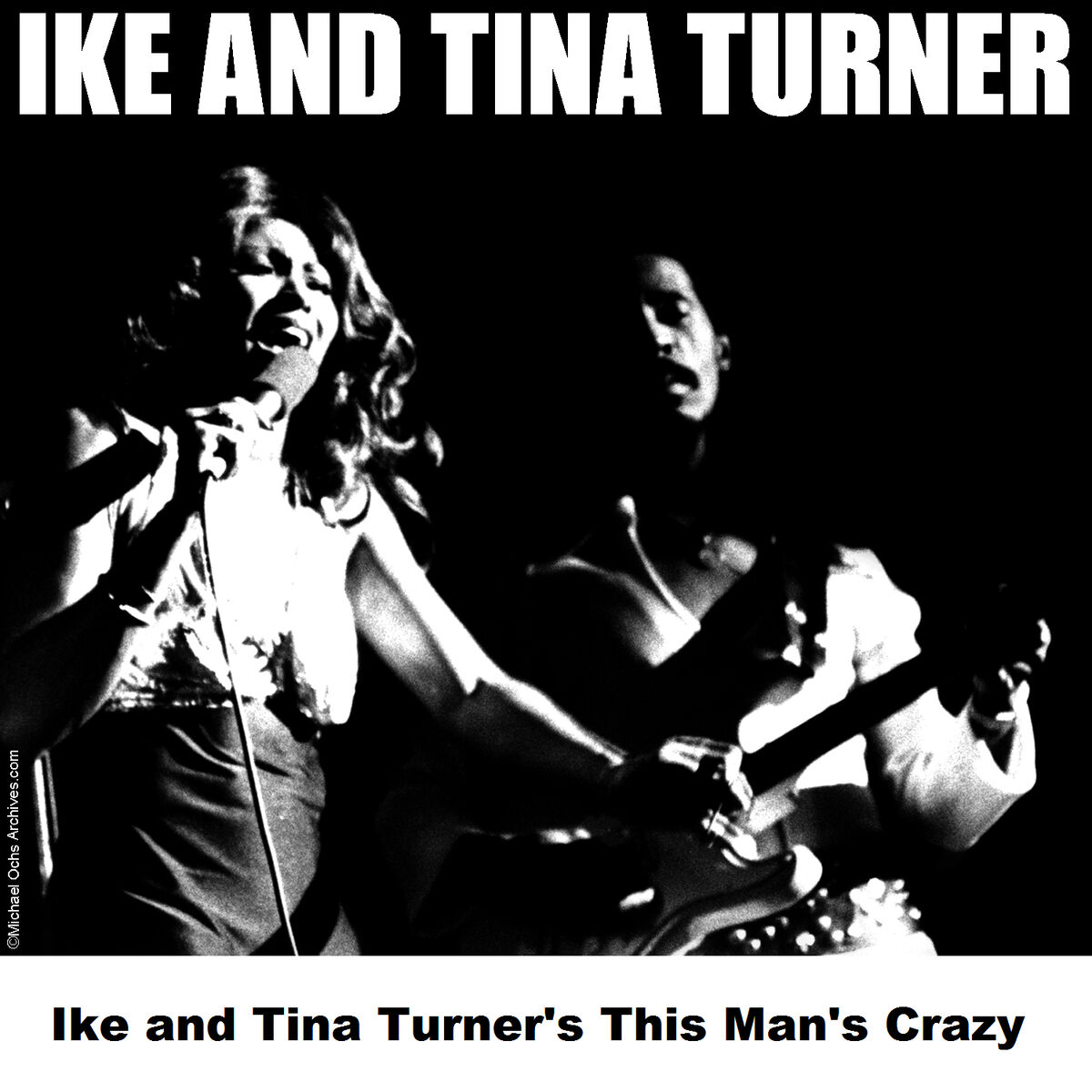 Album cover of Ike and Tina Turner's This Man's Crazy