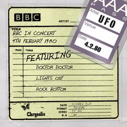 Cover of BBC in Concert (4 February 1980)