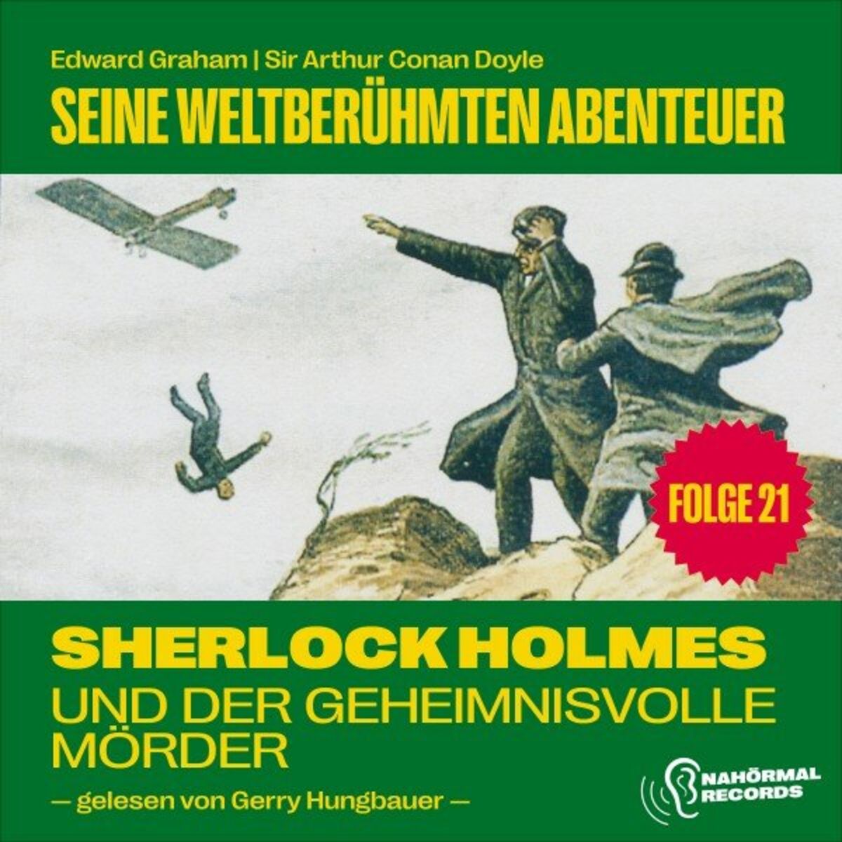 Album cover of Sherlock Holmes und der geheimnisvolle Mörder (Seine weltberühmten Abenteuer, Folge 21)