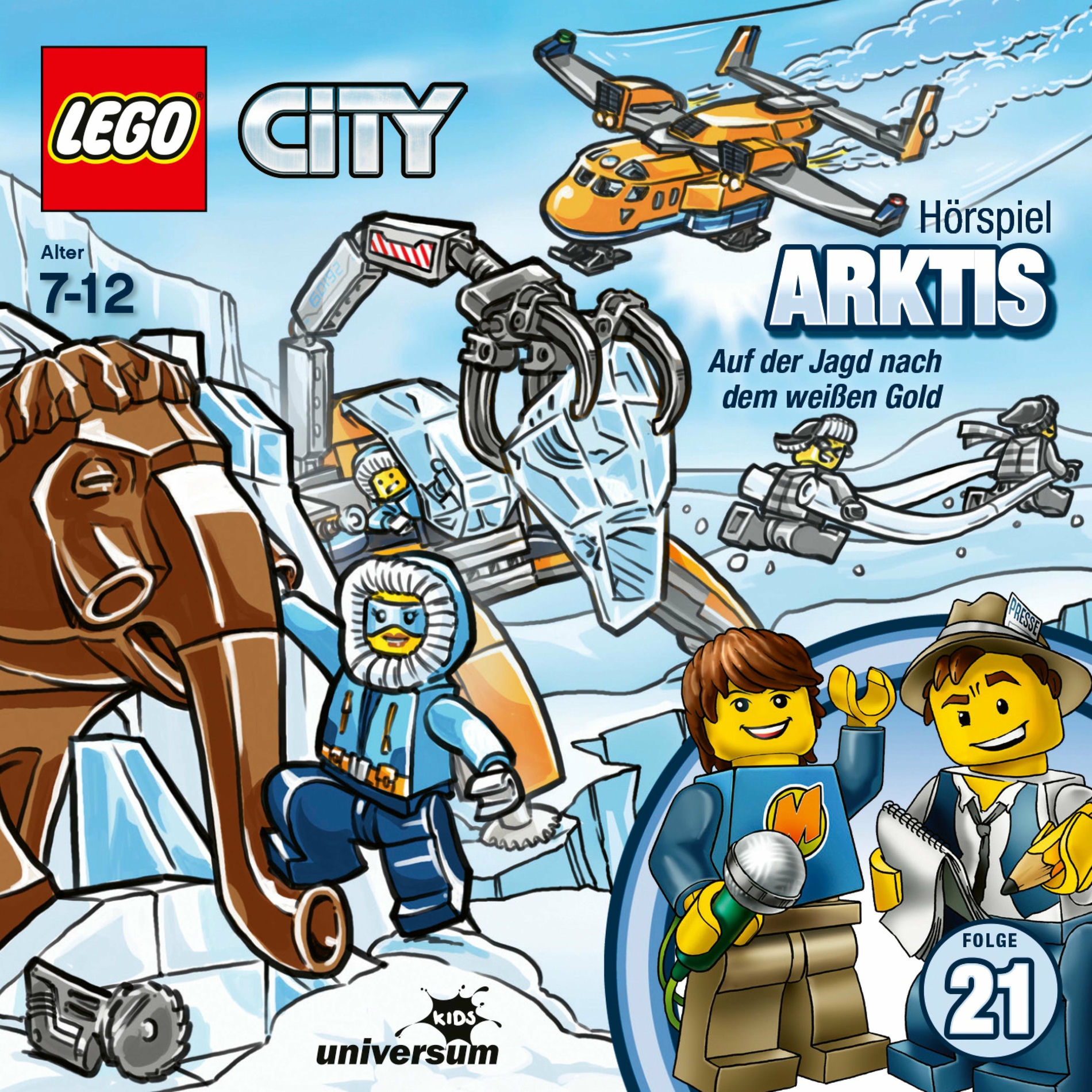 Album cover of LEGO City: Folge 21 - Arktis - Auf der Jagd nach dem weißen Gold