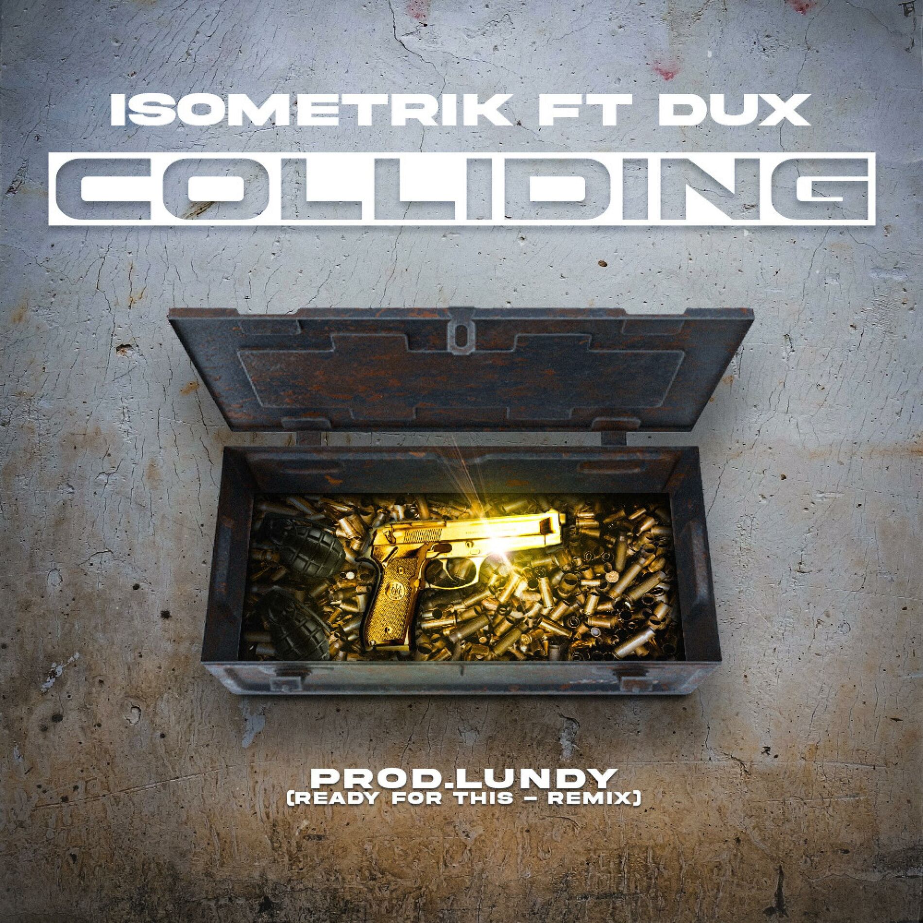 Album cover of Colliding (feat. Dux) [Ready For This - Remix]