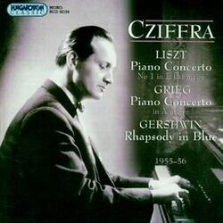 Cover of Grieg: Piano Concerto / Liszt: Piano Concerto No. 1 / Gershwin: Rhapsody in Blue