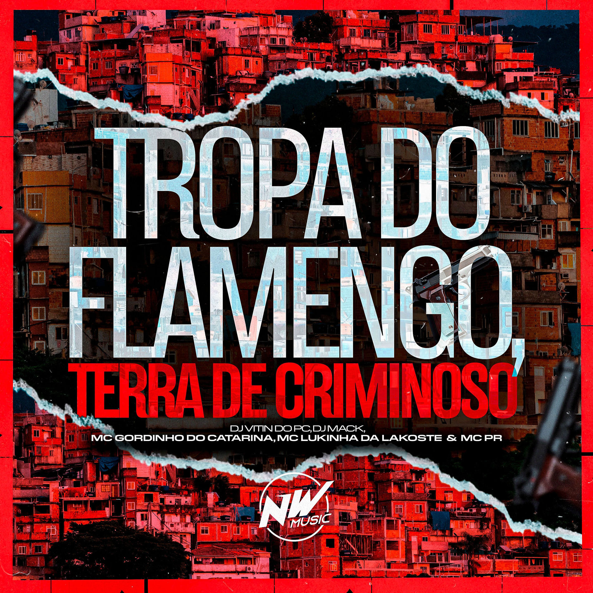 Album cover of Tropa do Flamengo, Terra de Criminoso