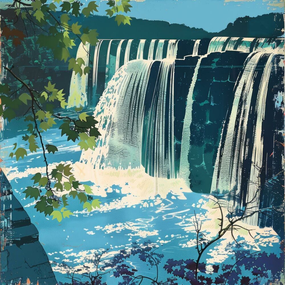 Picture of Plunge of the Spirit: The Cascading Pool of Emotional Equipoise