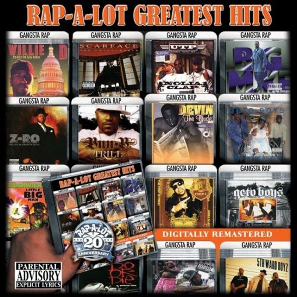 Album cover of Rap-A-Lot Greatest Hits