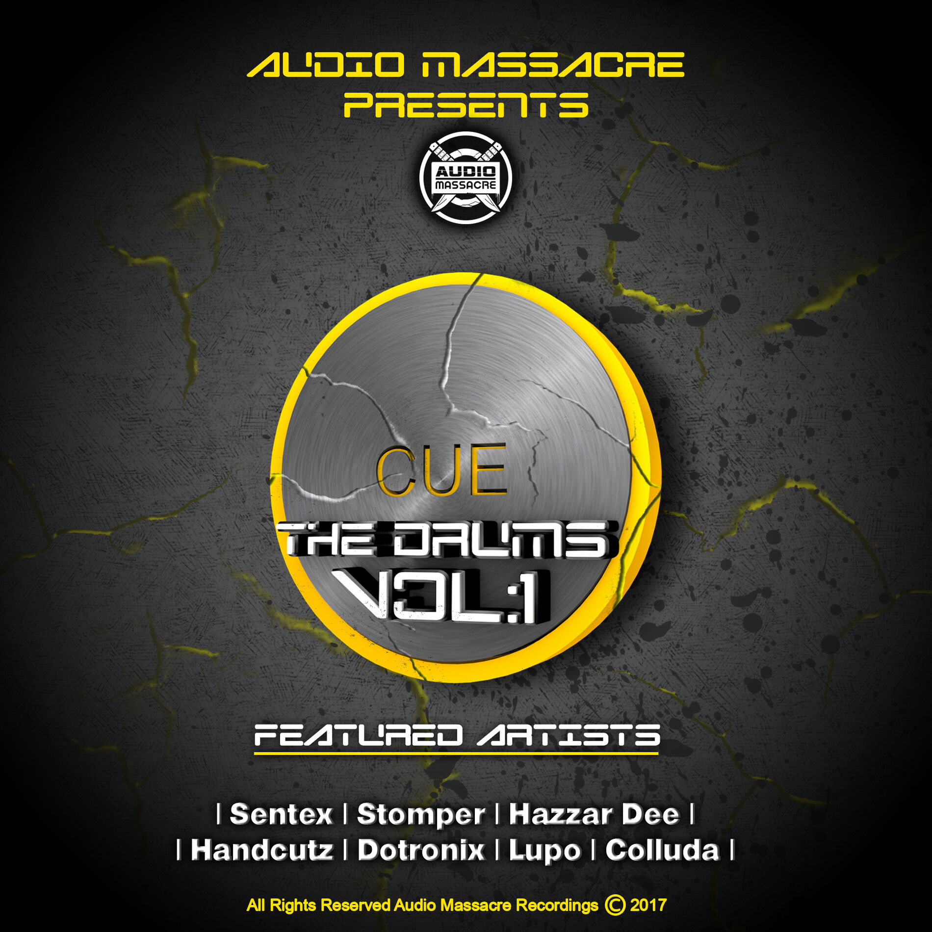 Album cover of Cue The Drums Vol:1