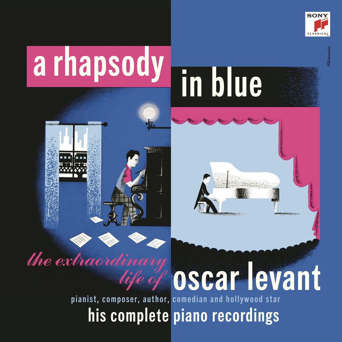 Album cover of A Rhapsody in Blue - The Extraordinary Life of Oscar Levant