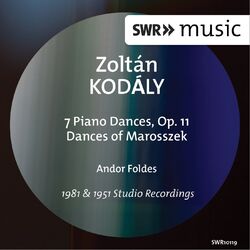 Cover of Kodály: 7 Piano Pieces & Dances of Marosszék (Version for Piano)