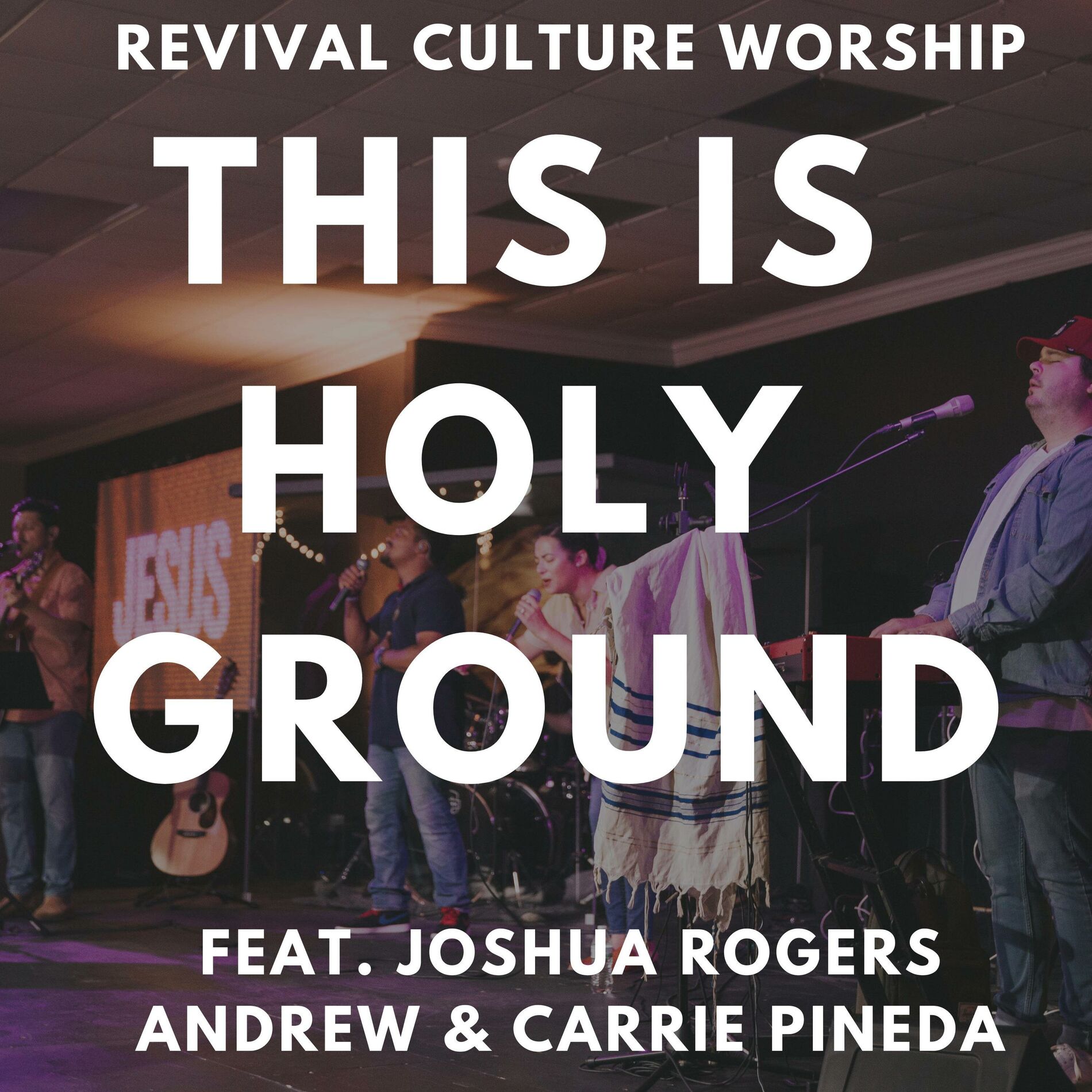 Album cover of This is Holy Ground (Spontaneous) (feat. Carrie Pineda, Andrew Pineda & Revival Culture Worship) [LIVE]