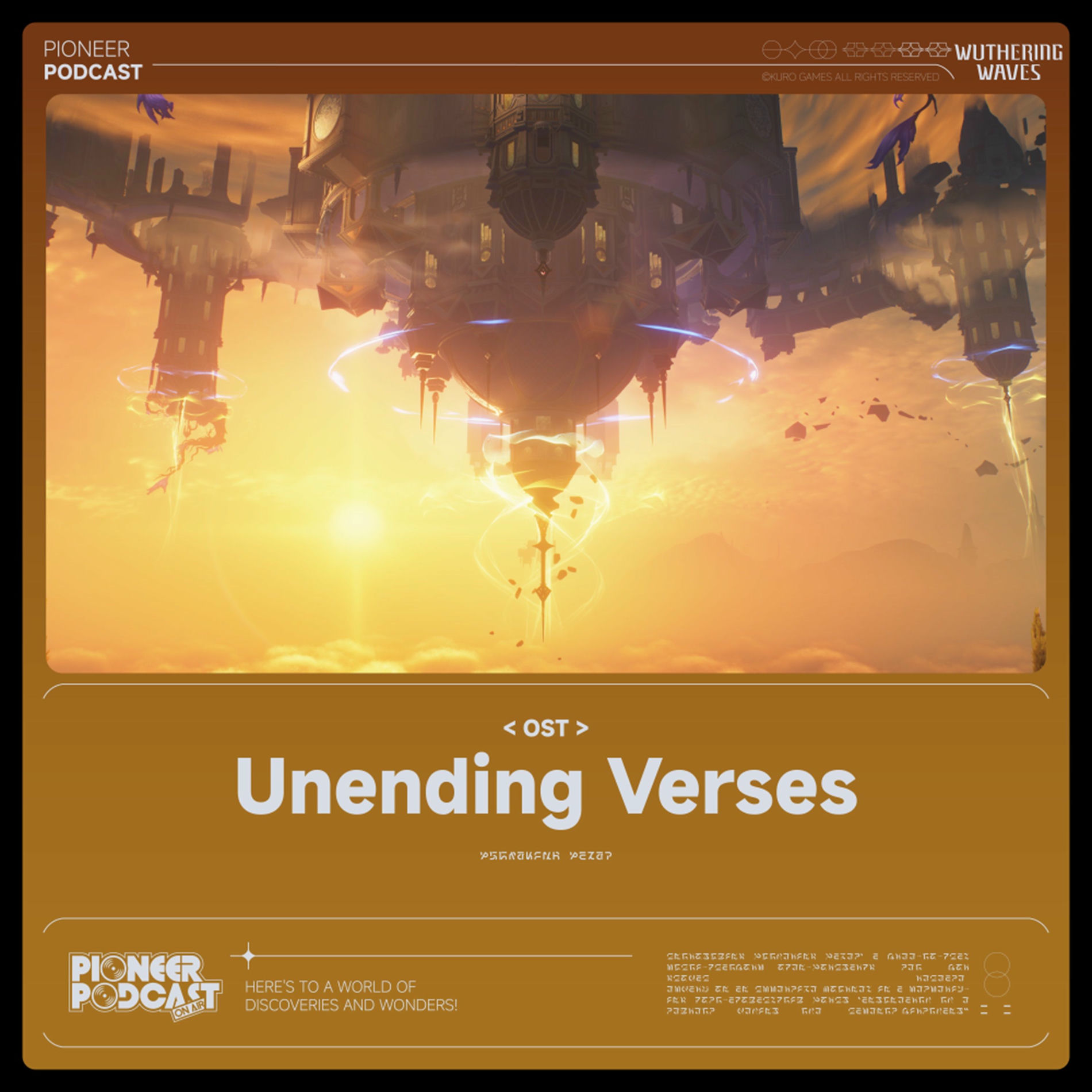 Album cover of Unending Verses（Original Game Soundtrack）