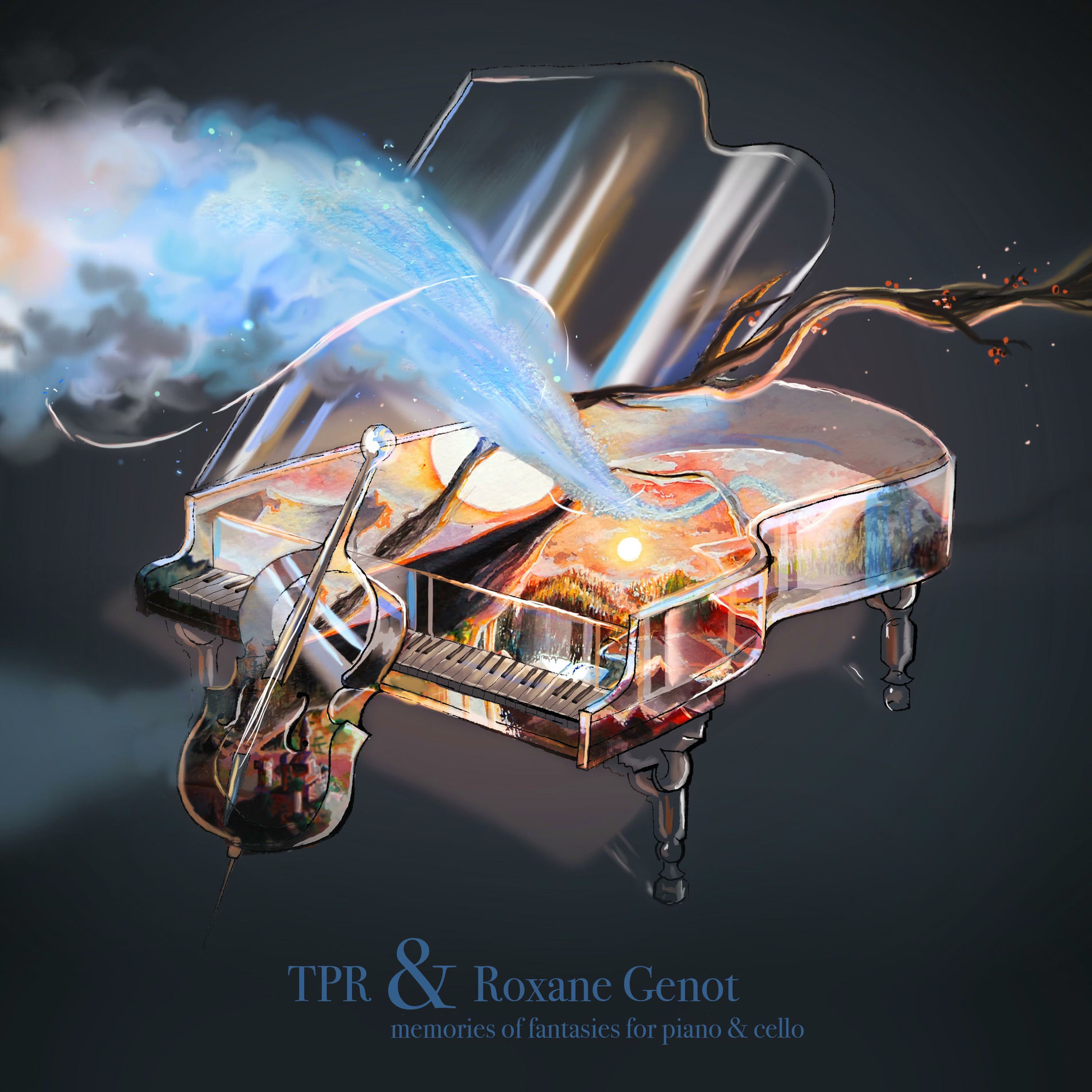 Album cover of Memories of Fantasies for Piano & Cello