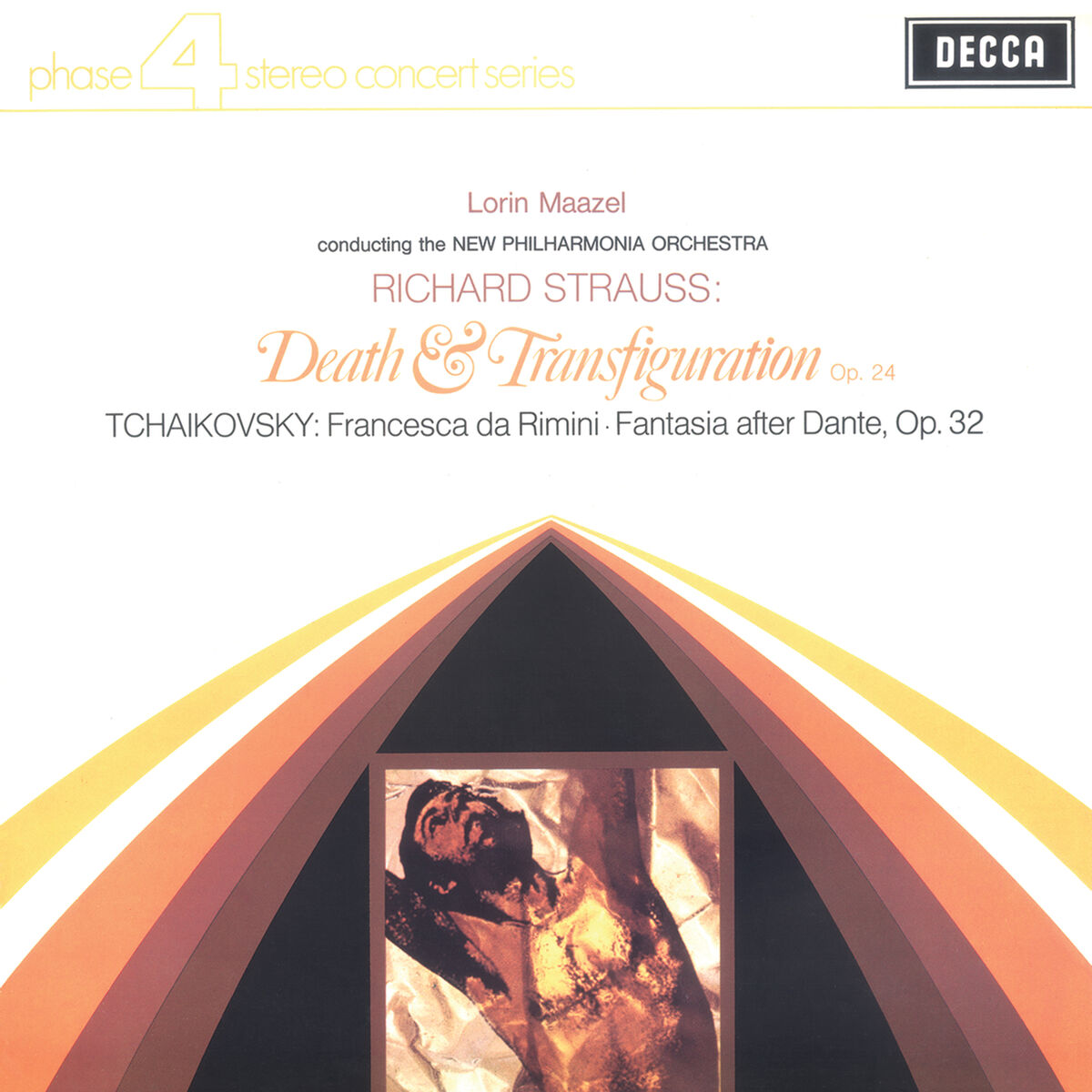 Album cover of Richard Strauss: Death & Transfiguration; Tchaikovsky: Francesca da Rimini