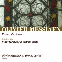 Cover of Messiaen: Visions de l'Amen, Vingt Regards sur l'enfant-Jésus