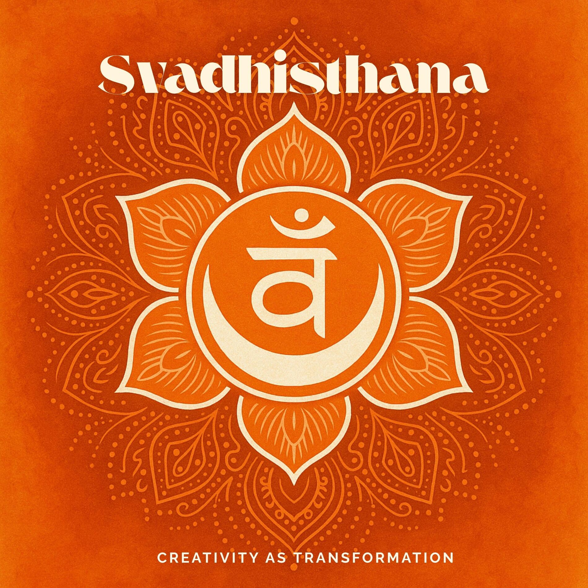 Album cover of Svadhisthana Creativity as Transformation