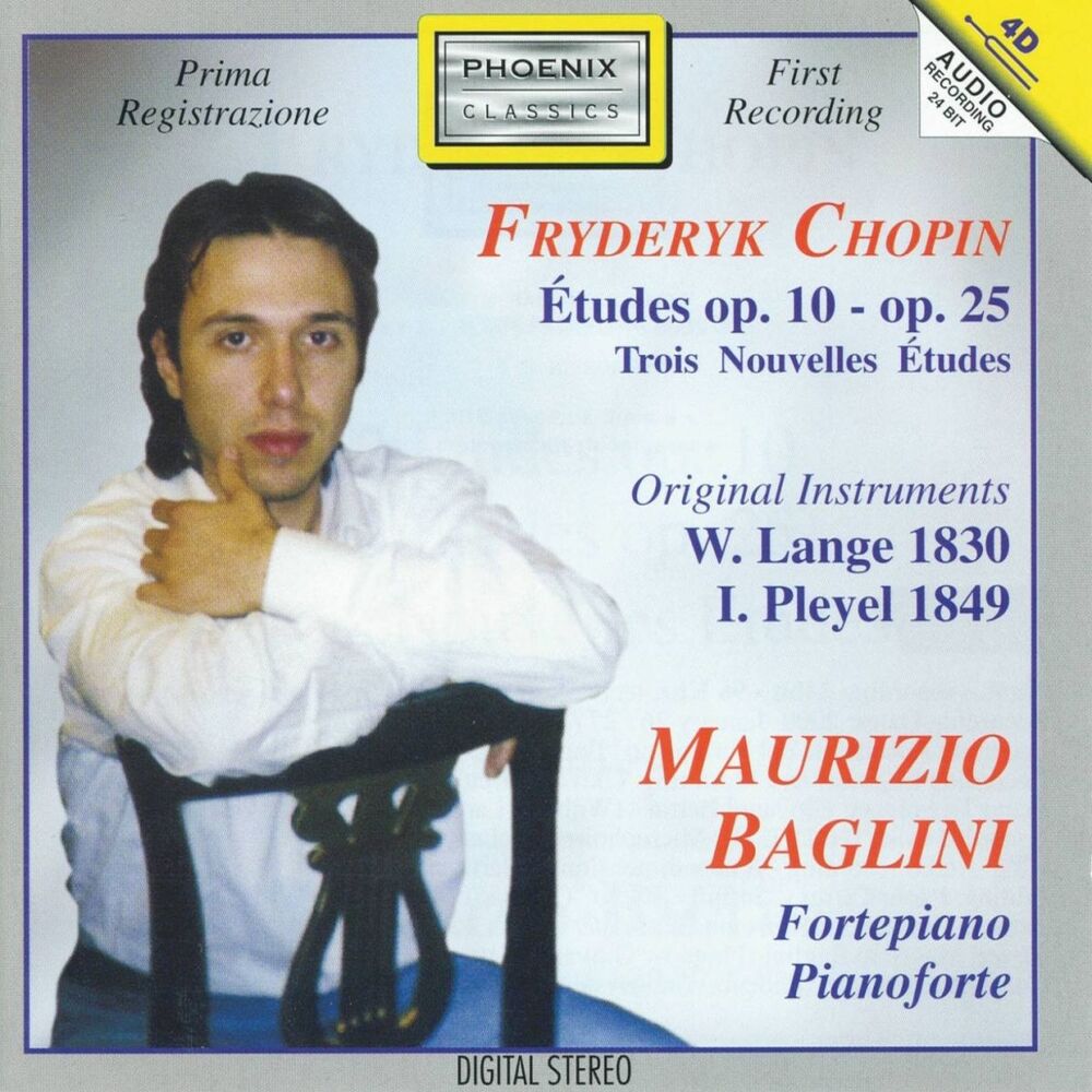 Picture of Fryderyk Chopin : Etudes Op. 10 et Op. 25, trois nouvelles études