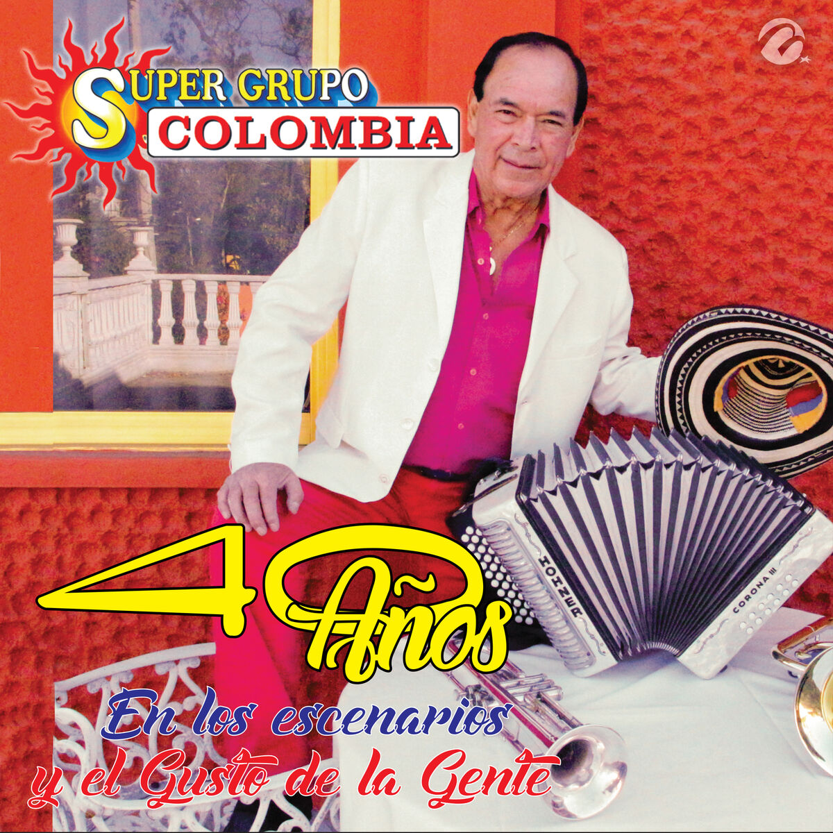 Album cover of 40 Años en los Escenarios y en el Gusto de la Gente
