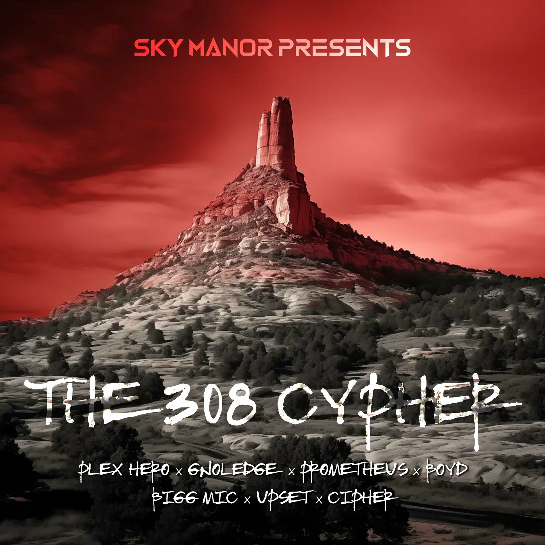 Album cover of The 308 Cypher (feat. Plex Hero, Gnoledge, Prometheus, Boyd, Bigg Mic, Upset & Cipher 52)