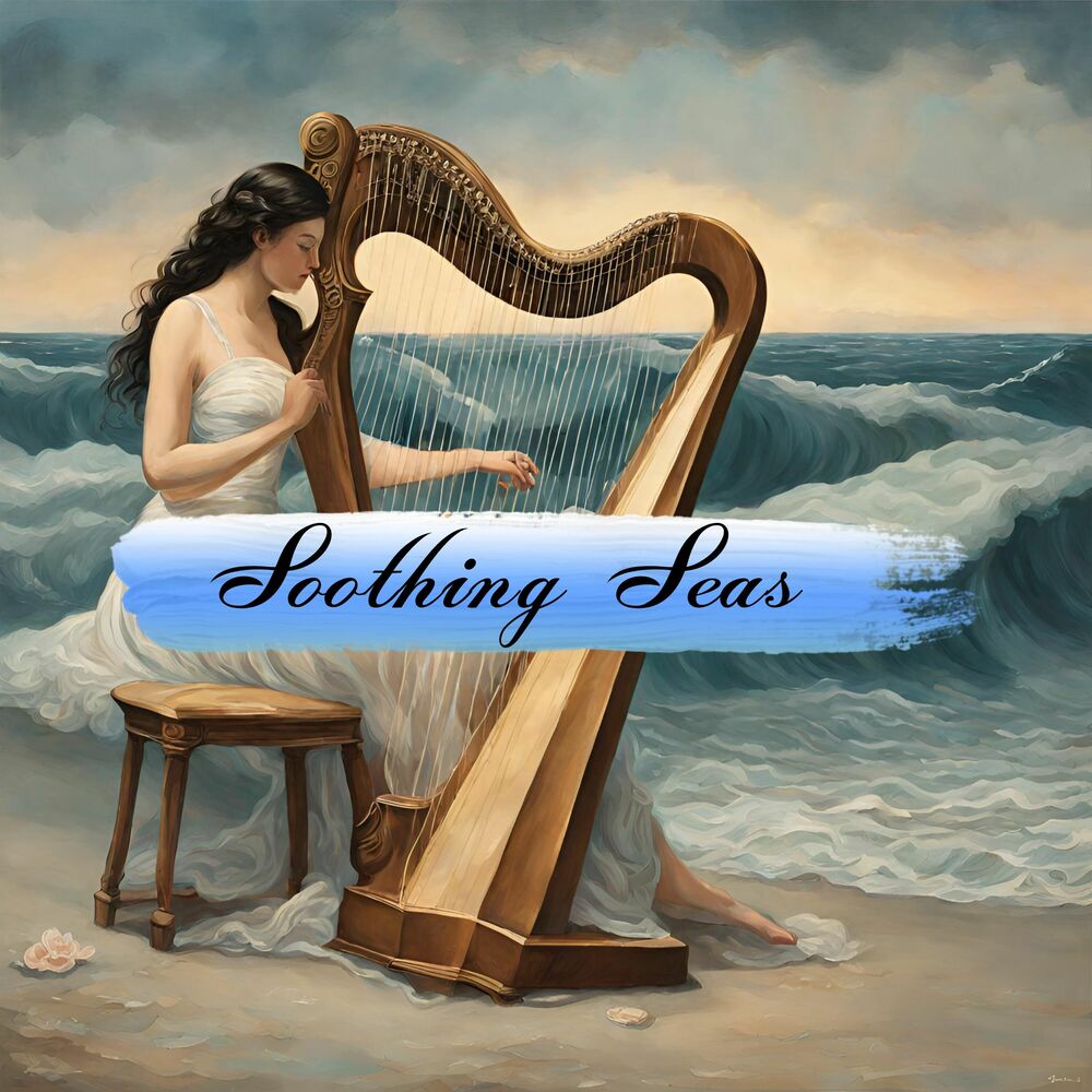Picture of Soothing Seas: Oceanic Harp Serenade, Melodies of the Waves
