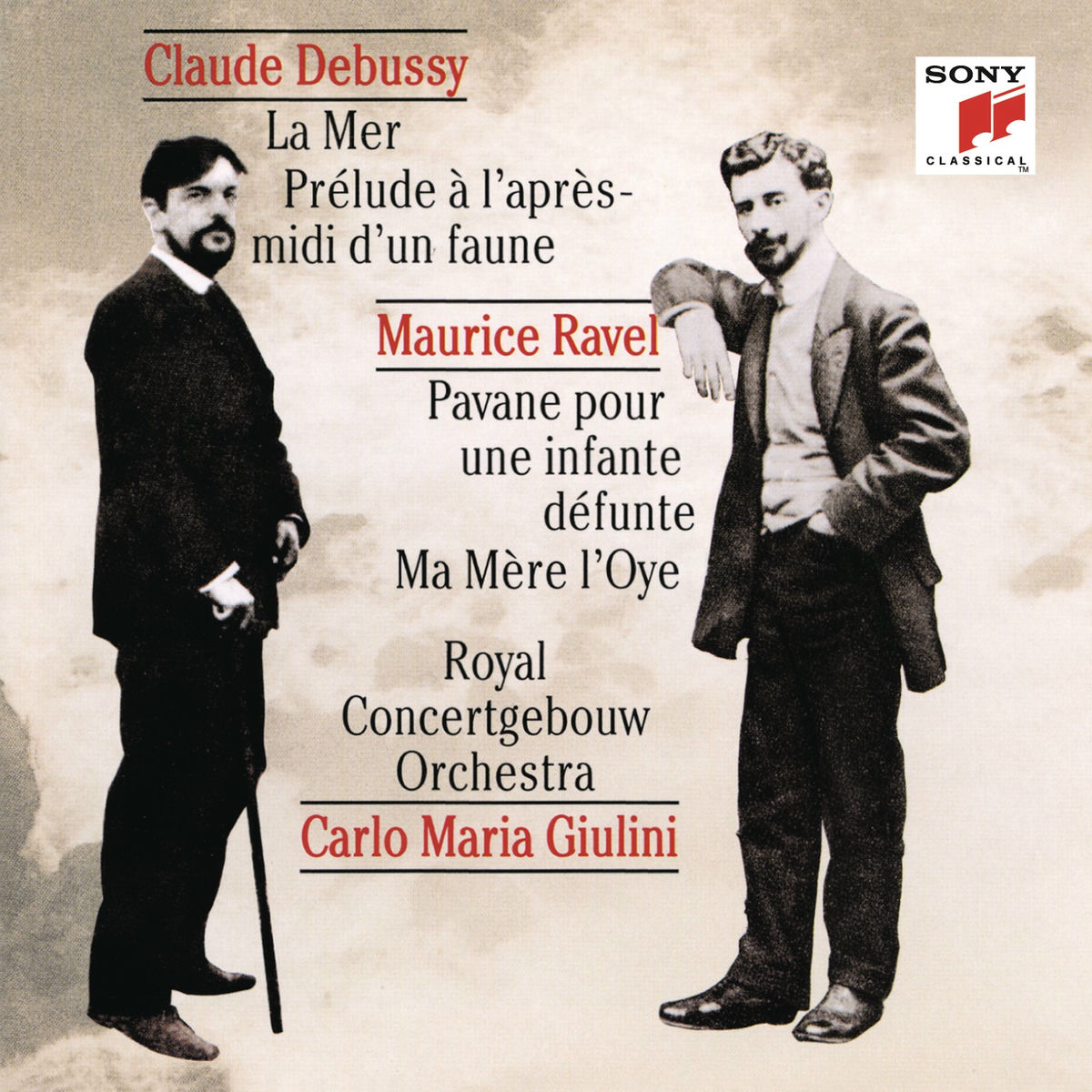 Album cover of Debussy: La mer & Prélude à l'après-midi d'un faune - Ravel: Pavane pour une infante défunte & Ma mère l'Oye