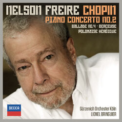 Cover of Chopin: Piano Concerto No.2; Ballade No.4; Berceuse; Polonaise Héroïque