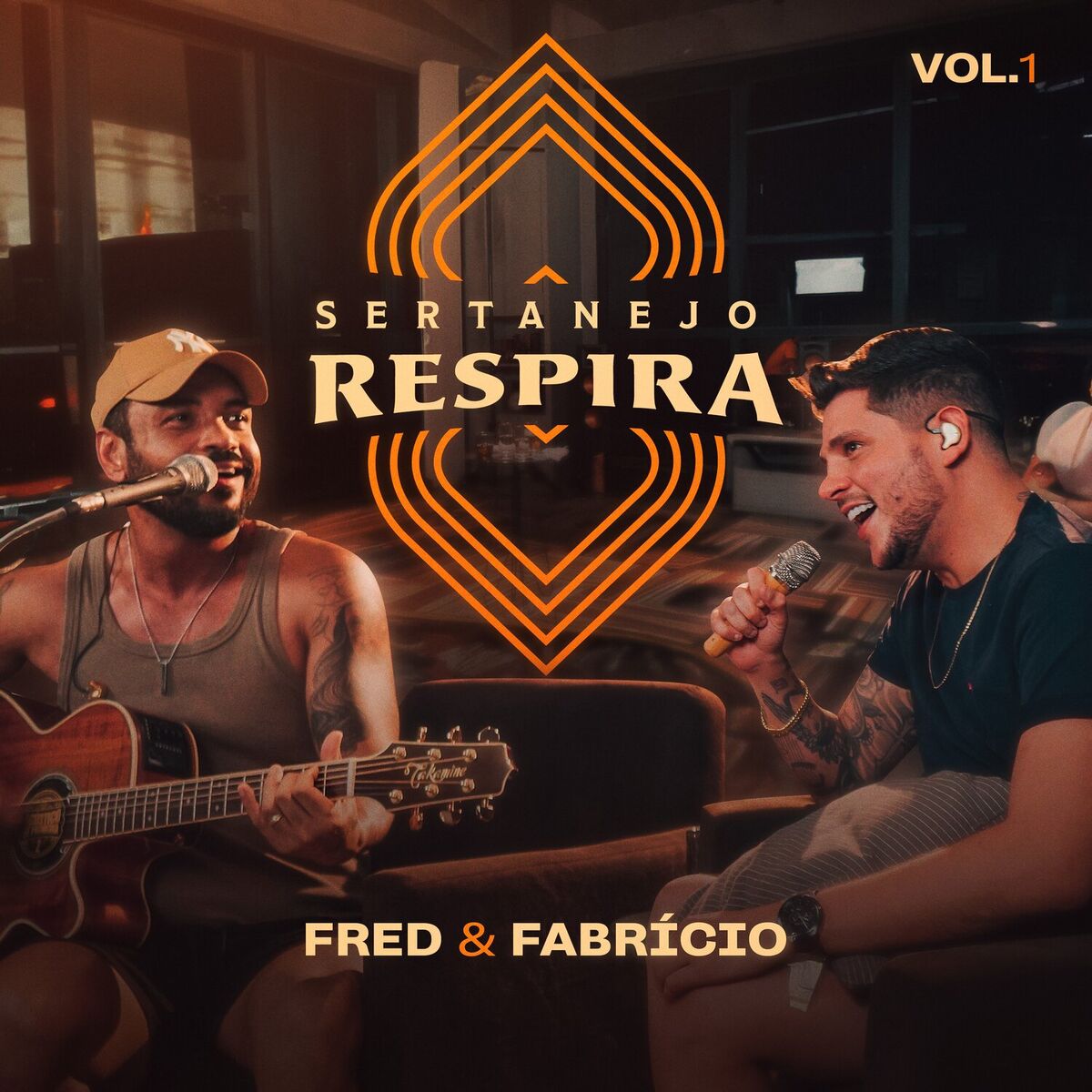 Album cover of Sertanejo Respira, Vol. 1 (Ao Vivo)