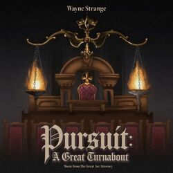 Cover of Pursuit ~ A Great Turnabout (from "The Great Ace Attorney")