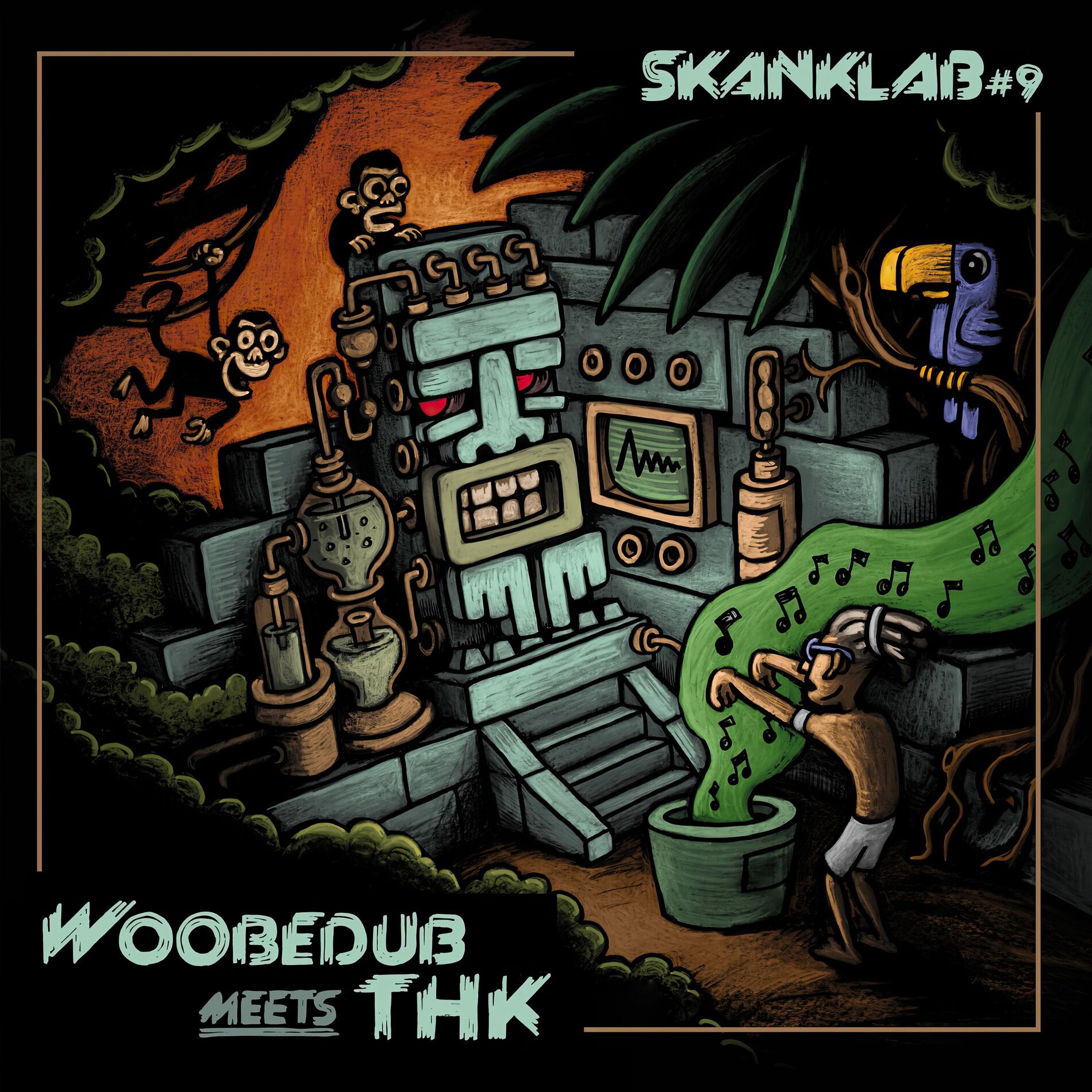 Album cover of SkankLab #9 - THK meets Woobedub