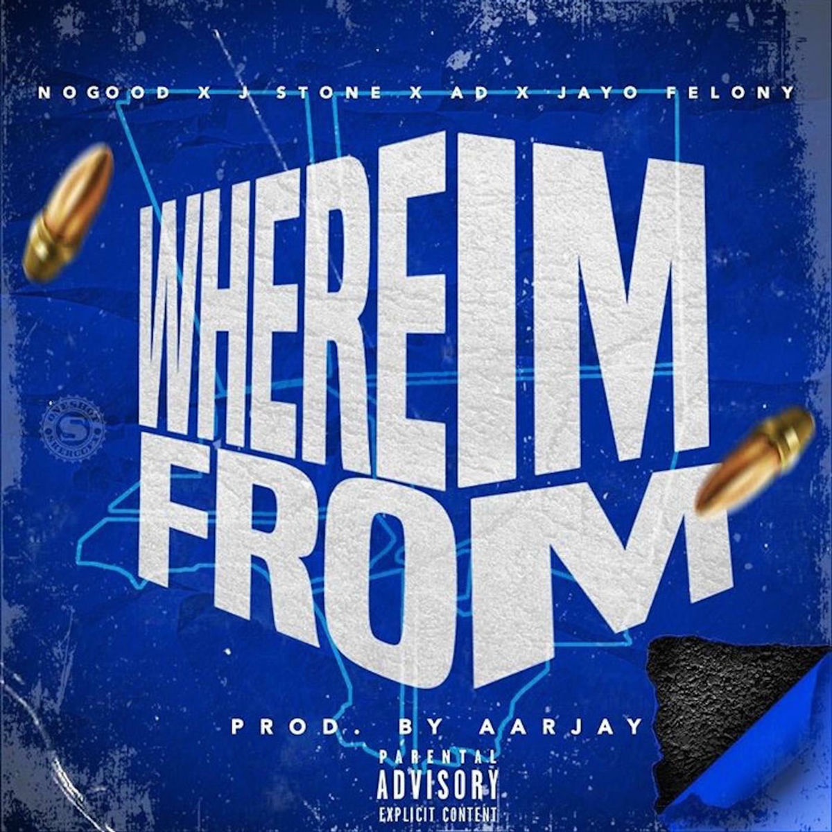 Album cover of Where I'm From (feat. No Good, Ad & Jayo Felony)