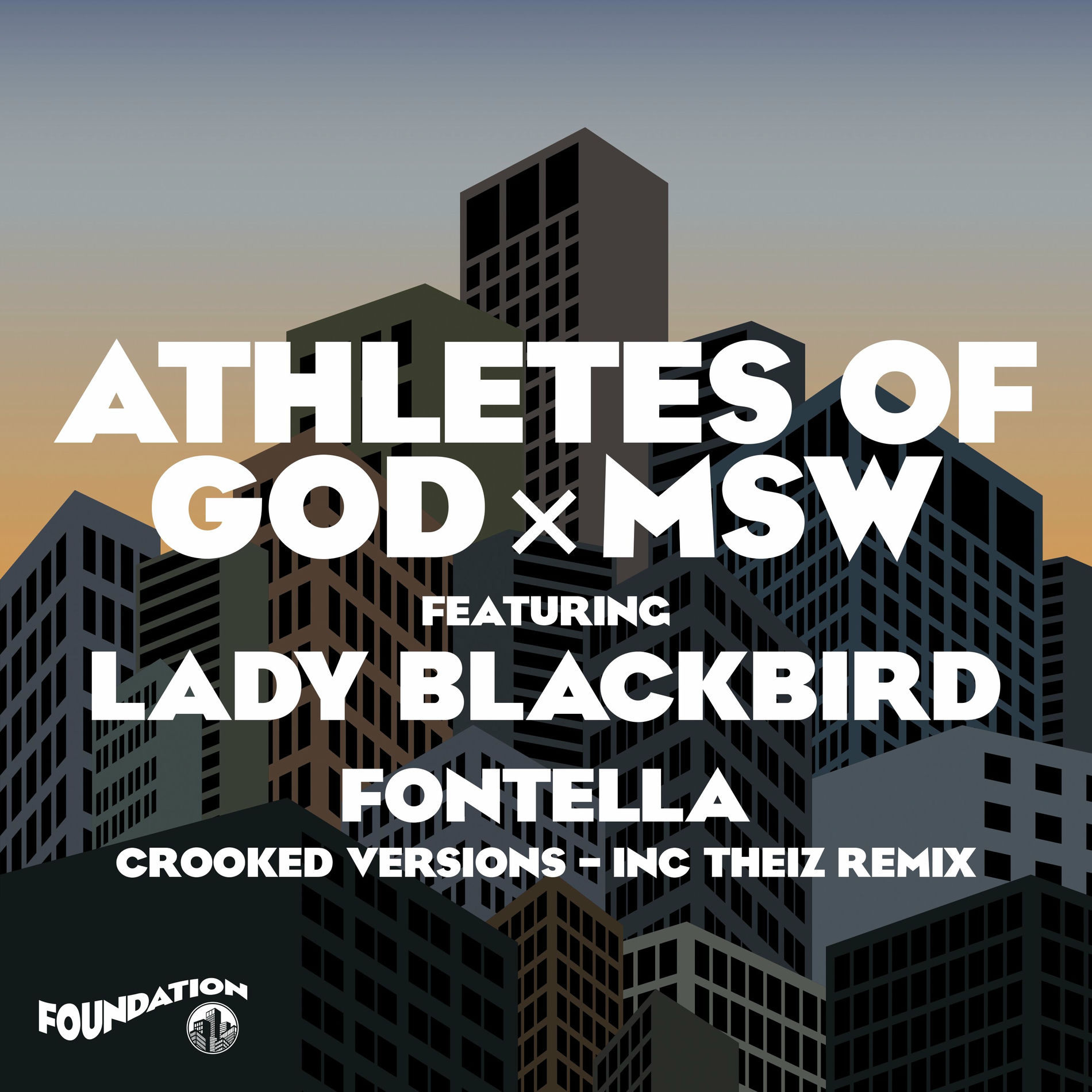 Album cover of Fontella (feat. Lady Blackbird) (Crooked Versions inc. Theiz Remix)